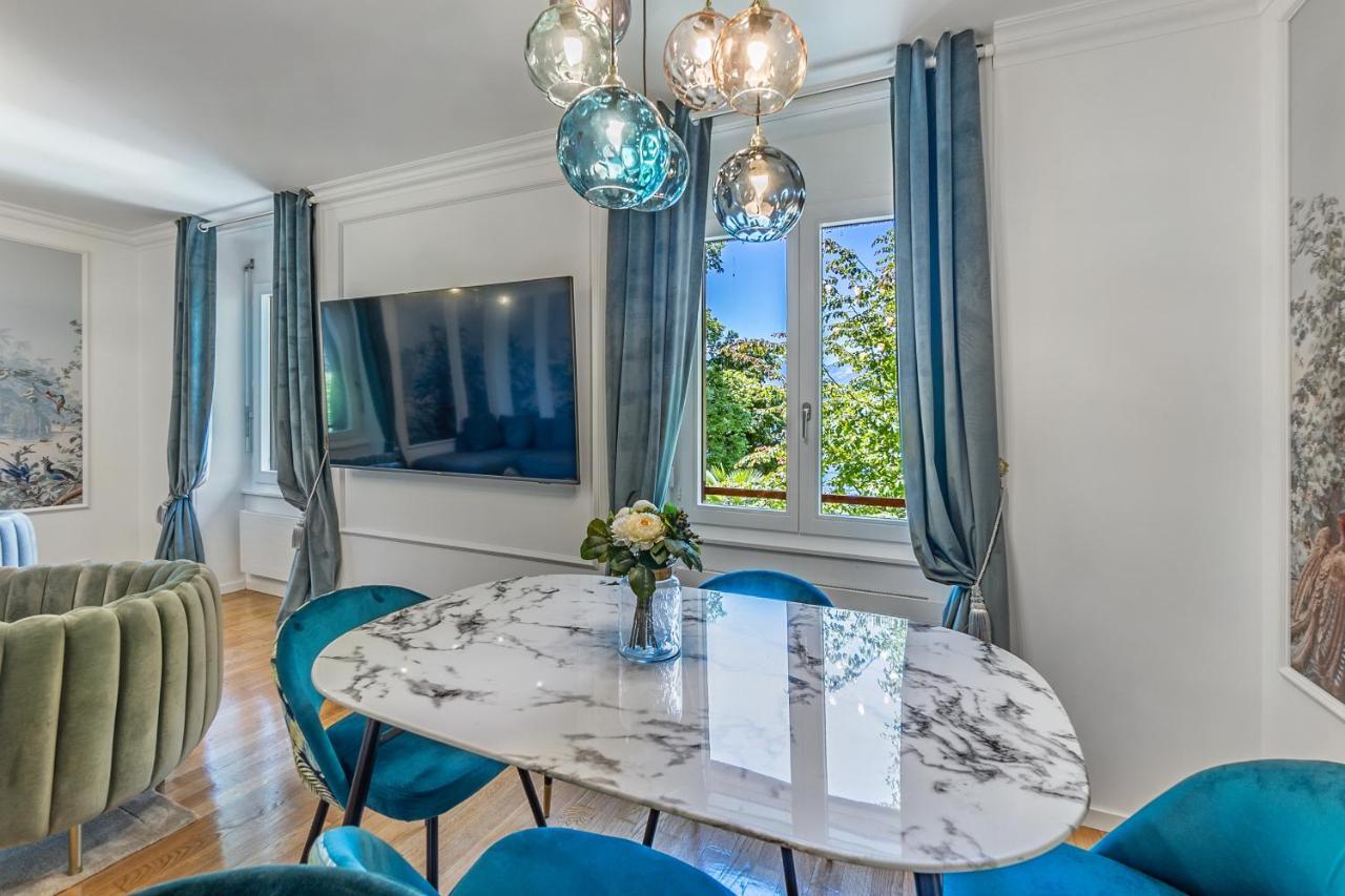 Soft Glam 1-Bedroom Appt - Lake & Mountain View Montreux Extérieur photo